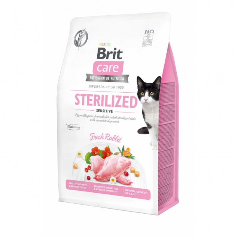Brit Care Cat Grain Free Sterilized Sensitive Trockenfutter getreidefrei