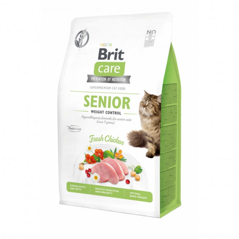 Brit Care Cat Grain-Free Senior Weight Control Trockenfutter