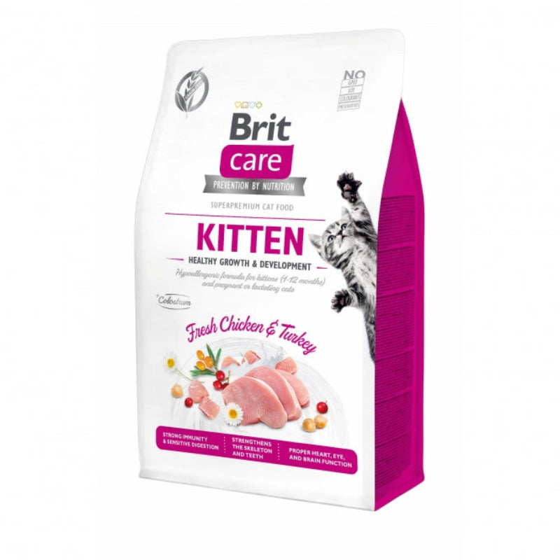 Brit Care Cat Grain Free Kitten Trockenfutter für Kätzchen