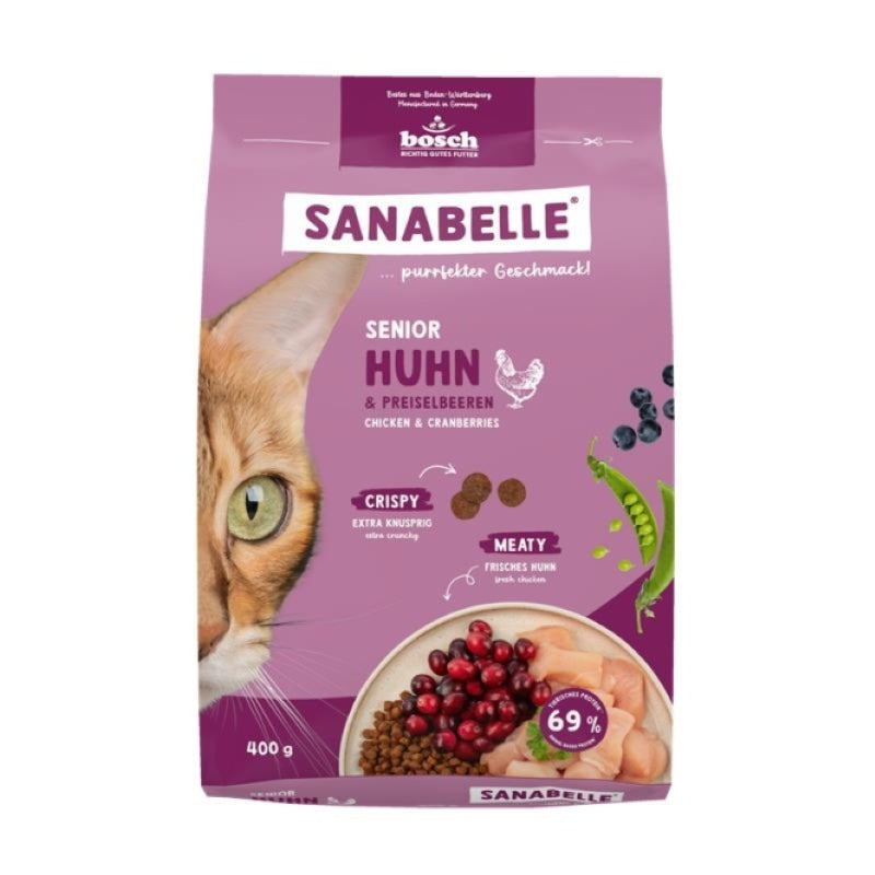 Sanabelle Senior Huhn für ältere Katzen Trockenfutter