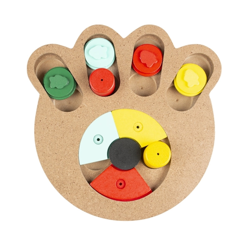Katzen Intelligenzspielzeug Snack Puzzle Pfote
