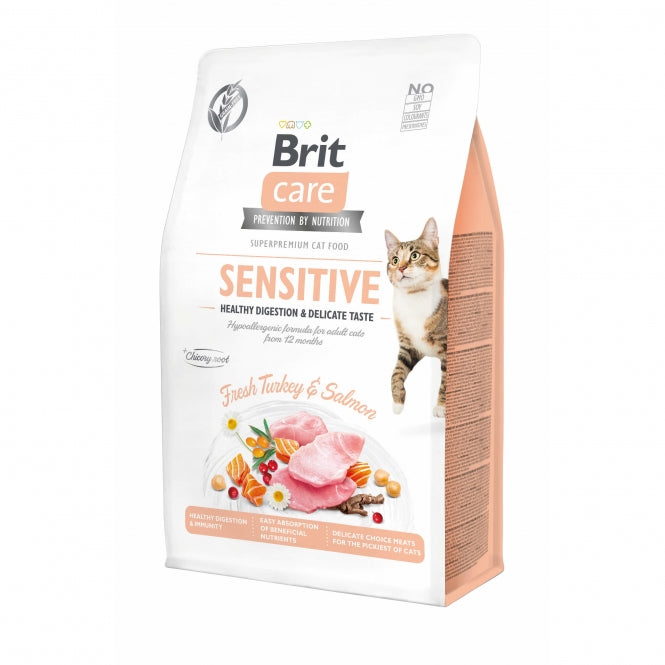 Brit Care Cat Grain Free Sensitive Healthy Digestion Trockenfutter