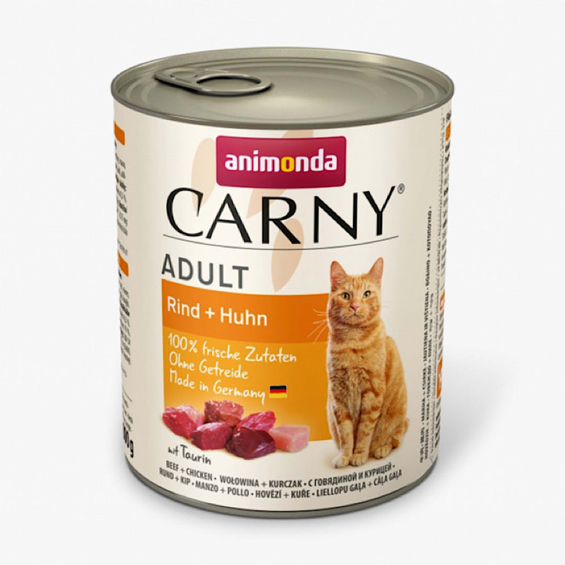 Animonda Carny Adult Rind + Huhn 800g 12er Pack