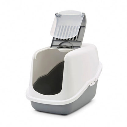 Savic Katzentoilette Nestor mit Haube und Filter