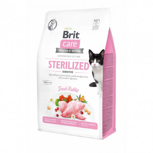Brit Care Cat Grain Free Sterilized Sensitive Trockenfutter getreidefrei