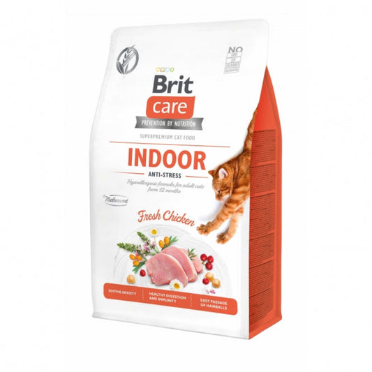 Brit Care Cat Grain Free Indoor Anti Stress Trockenfutter