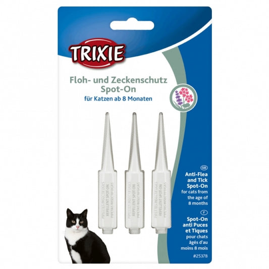 Trixie Floh und Zeckenschutz Spot On für Katzen