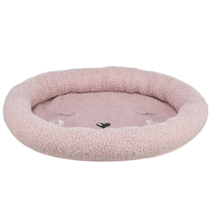 Trixie Junior Katzenbett rund rosa weiches Kuschelbett für Katzen