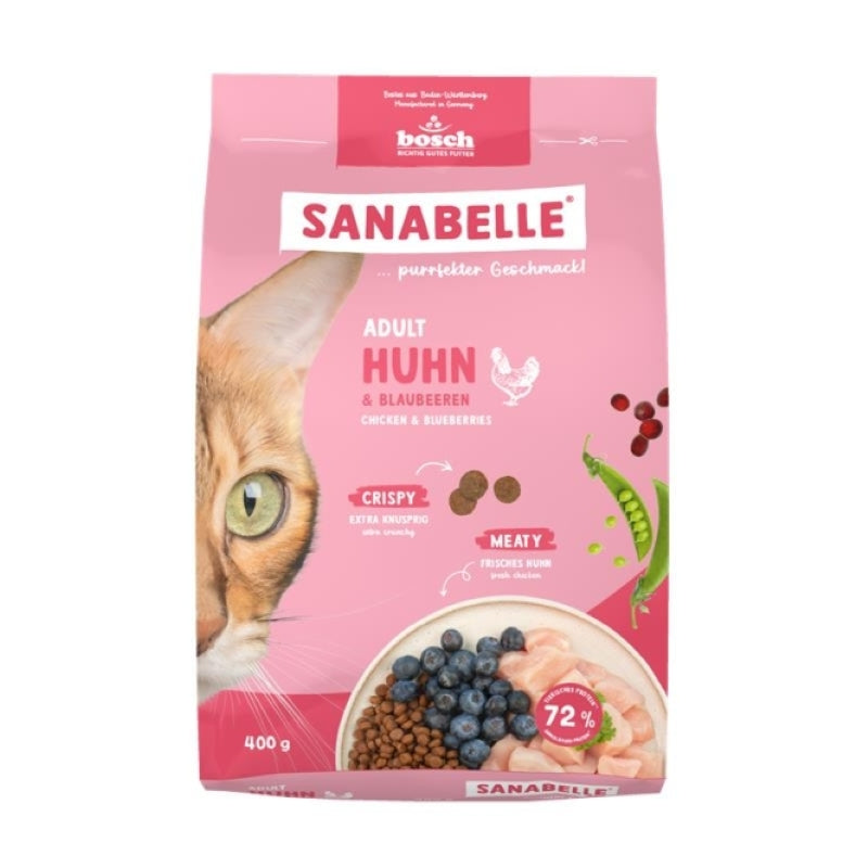 Sanabelle Adult Huhn & Blaubeeren Trockenfutter