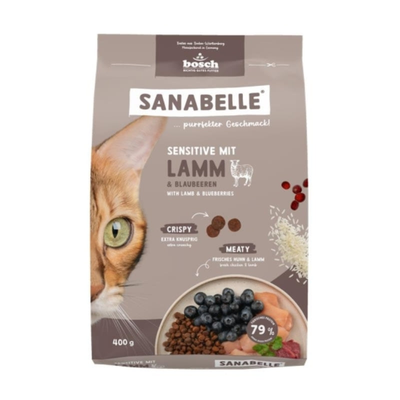 Sanabelle Sensitive mit Lamm & Blaubeeren Trockenfutter