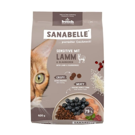 Sanabelle Sensitive mit Lamm & Blaubeeren Trockenfutter