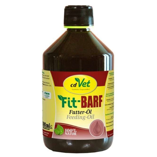 cdVet Fit-BARF Futteröl 500 ml für Katzen