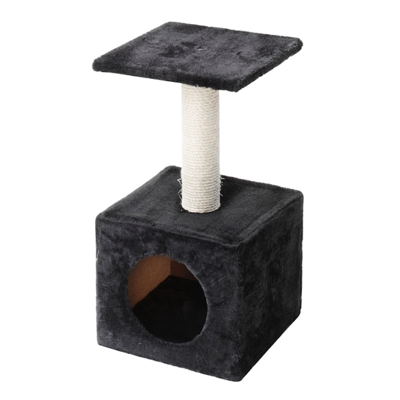EBI Kratzbaum Classic Abey mit Katzenhaus Creme