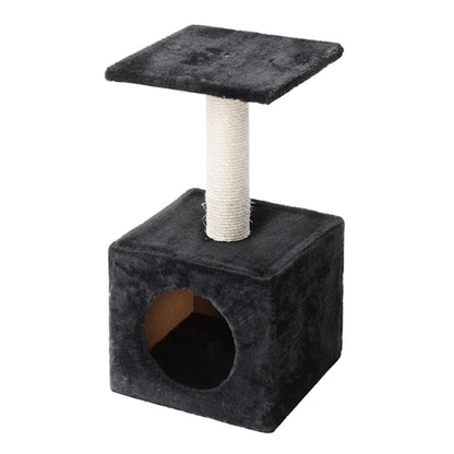 EBI Kratzbaum Classic Abey mit Katzenhaus Creme
