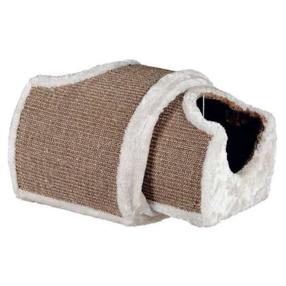 Trixie Kratztunnel für Katzen mit Sisal und Plüsch