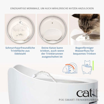 Catit PIXI Smart Trinkbrunnen 2 Liter mit App Steuerung