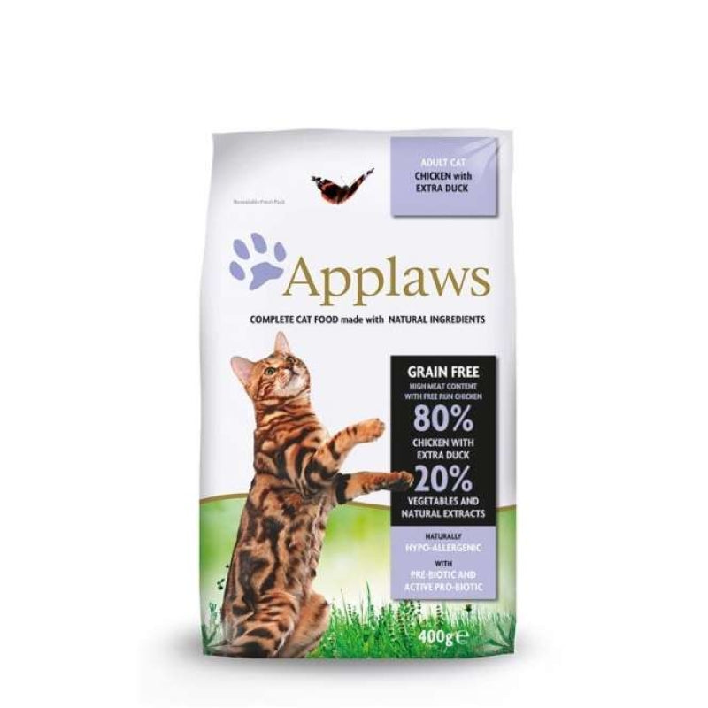 Applaws Adult Huhn & Ente für ausgewachsene Katzen Trockenfutter