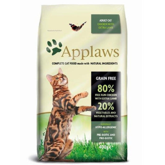 Applaws Adult Hähnchen & Lamm für ausgewachsene Katzen Trockenfutter