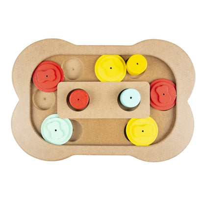 Katzen Intelligenzspielzeug Snack Puzzle Knochen