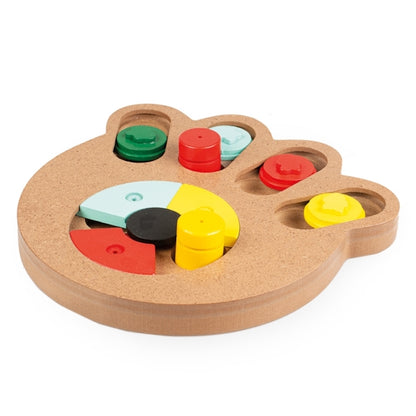 Katzen Intelligenzspielzeug Snack Puzzle Pfote
