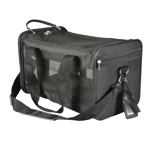DuvoPlus Katzentransport Tasche Nylon M 50 x 27 x 29 cm bis 7kg