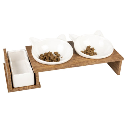 Duvoplus Dinner Set Stone UP Kitty Face für Katzen