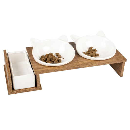Duvoplus Dinner Set Stone UP Kitty Face für Katzen