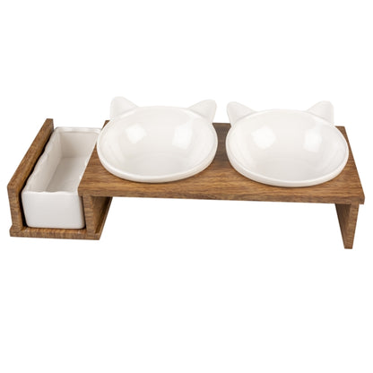 Duvoplus Dinner Set Stone UP Kitty Face für Katzen