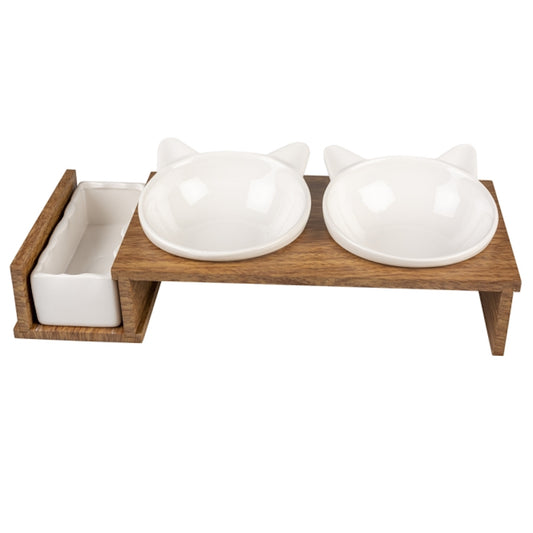Duvoplus Dinner Set Stone UP Kitty Face für Katzen