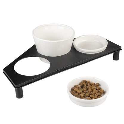 Duvoplus Napfset Stone UP Buffet Triangle für Katzen