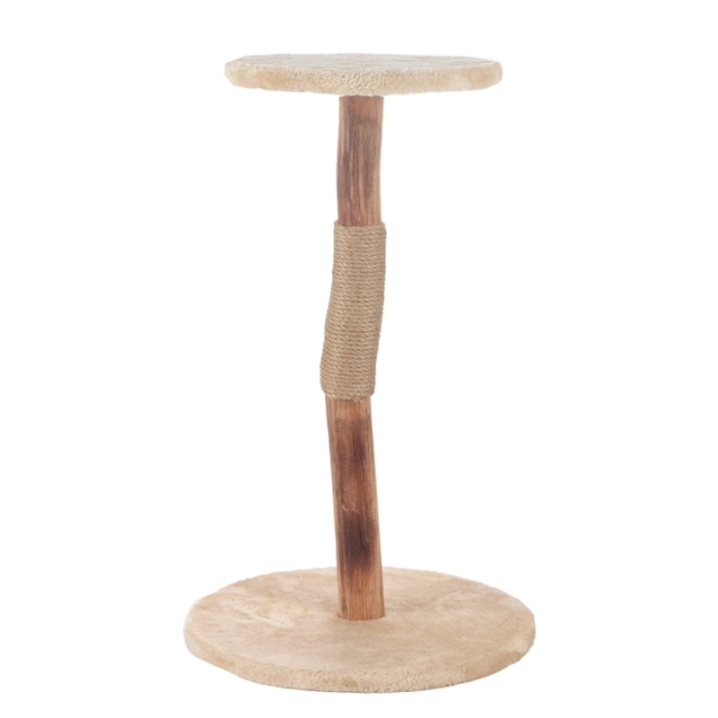 Duvoplus Kratzbaum Noah Naturholz mit Liegeplattform 66 cm