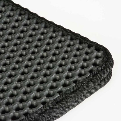 Katzentoiletten Matte mit Aussparung rutschfest doppellagig Streufangmatte