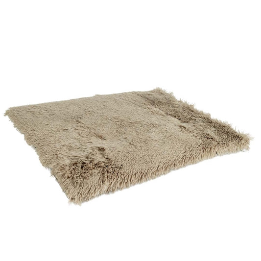 DuvoPlus Snug Liegematte Beige für Katzen