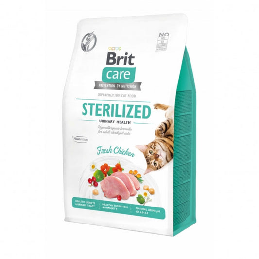 Brit Care Cat Grain Free Sterilized Urinary Health Trockenfutter
