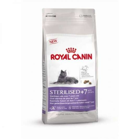 Royal Canin Sterilised +7 Trockenfutter für ältere kastrierte Katzen ab 7 Jahren